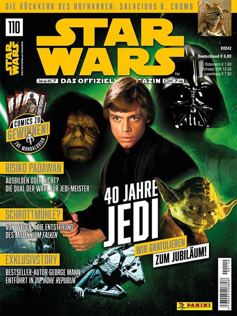 Star Wars Magasin Tyskland 2023 #110 Mark Hamill Jedi Originaludgave