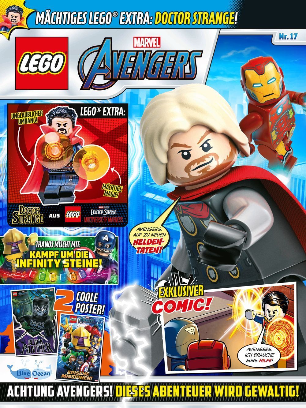 Lego Marvel Avengers Magazin Deutschland 2023 #17 Doctor Strange