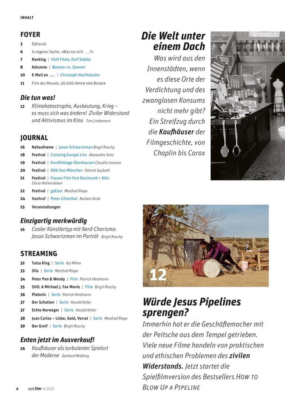 EPD Film Magazine Germany 2023-06 Mirjam Mesak Tim Oliver Schultz