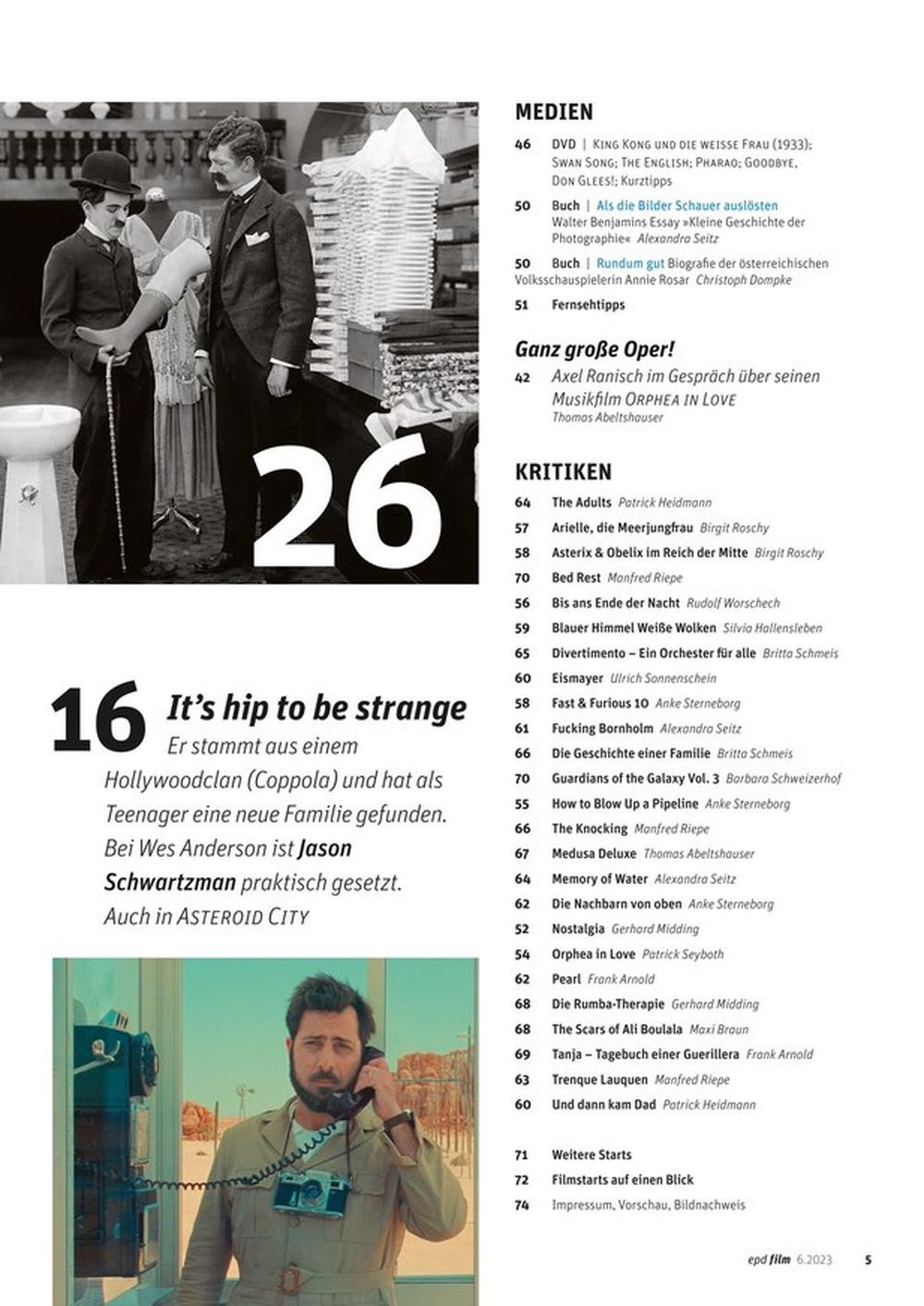 EPD Film Magazine Germany 2023-06 Mirjam Mesak Tim Oliver Schultz
