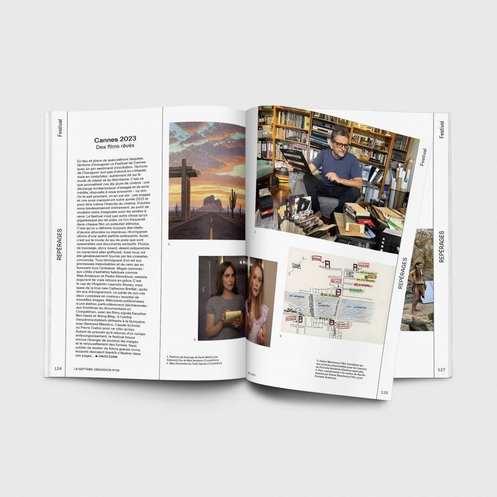 La Septieme Obsession Magazin Frankreich 2023 #46 Christopher Nolan Dody Dorn