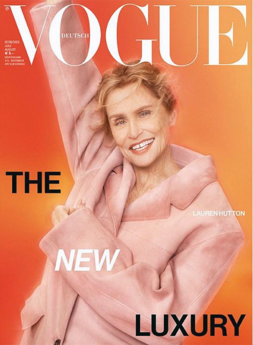 Vogue Magazin Deutschland 2023-07 Lauren Hutton