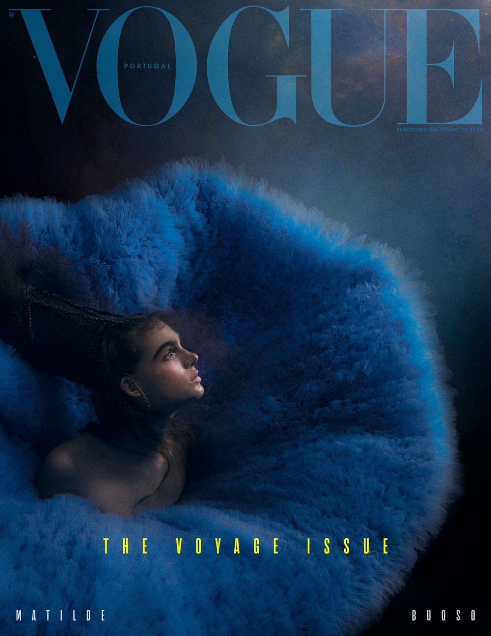 Vogue Magasin Portugal 2023-06 Matilde Buoso Originalutgåva Cover #1