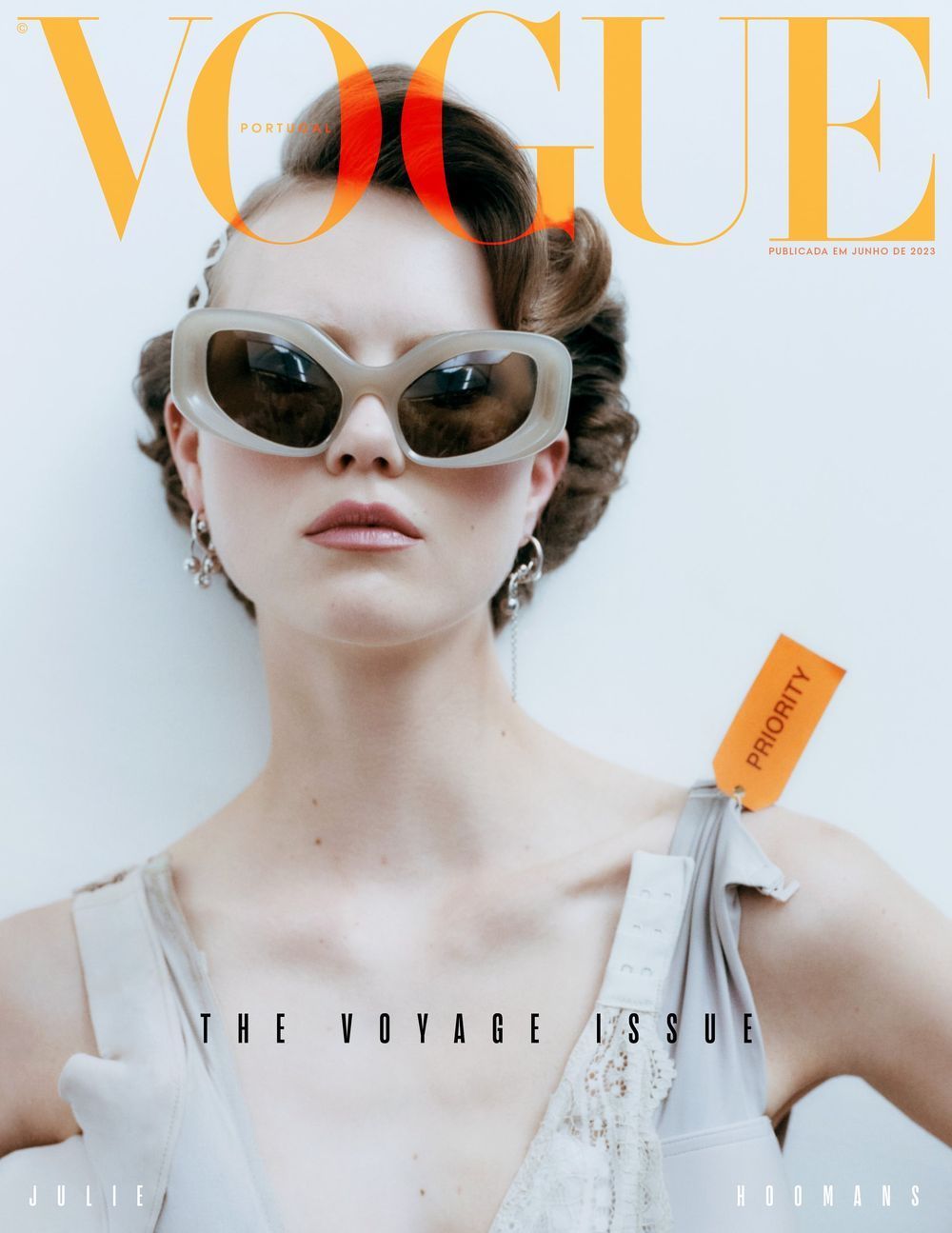 Vogue Lehti Portugali 2023-06 Julie Hoomans Alkuperäinen painos Cover #2