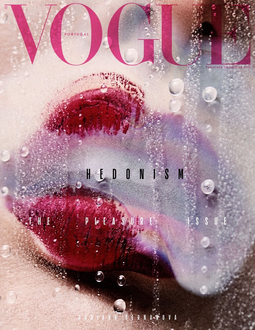 Vogue Magasin Portugal 2023-05 Adriana Cernanova Originaludgave Cover #1