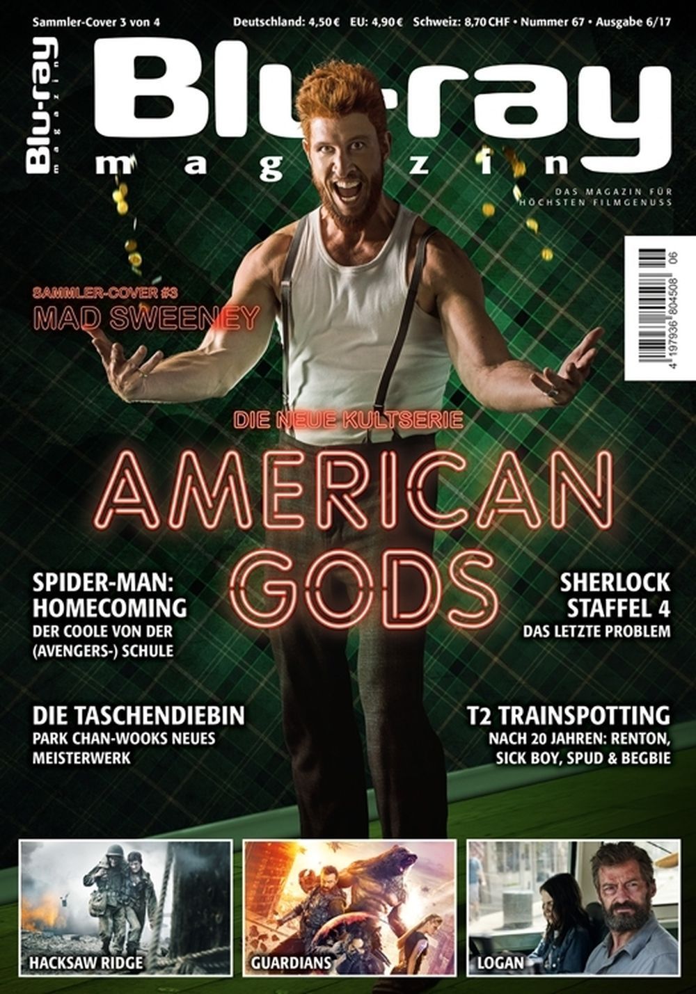 Blu Ray Revista Alemania 2017-06 Pablo Schreiber Edición original
