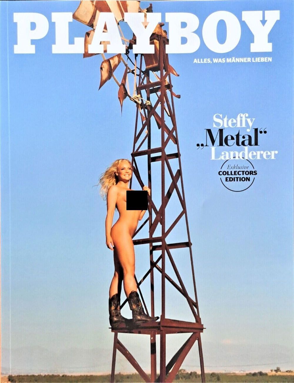 Playboy Magazine Germany 2023-08 Steffy Metal Landerer Edition