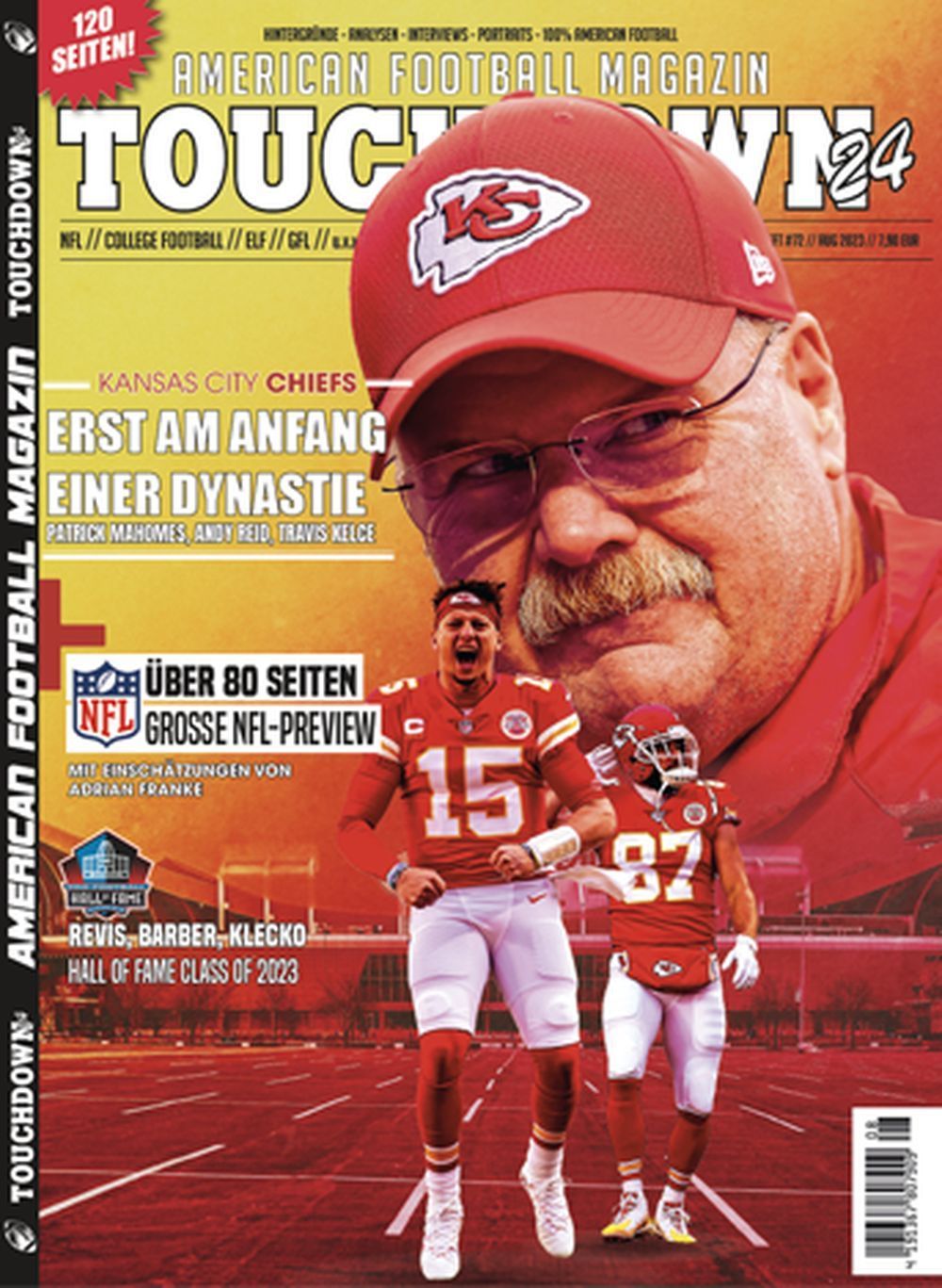Touchdown Magasin Tyskland 2023 #72 Revis Barber Klecko Originalutgåva