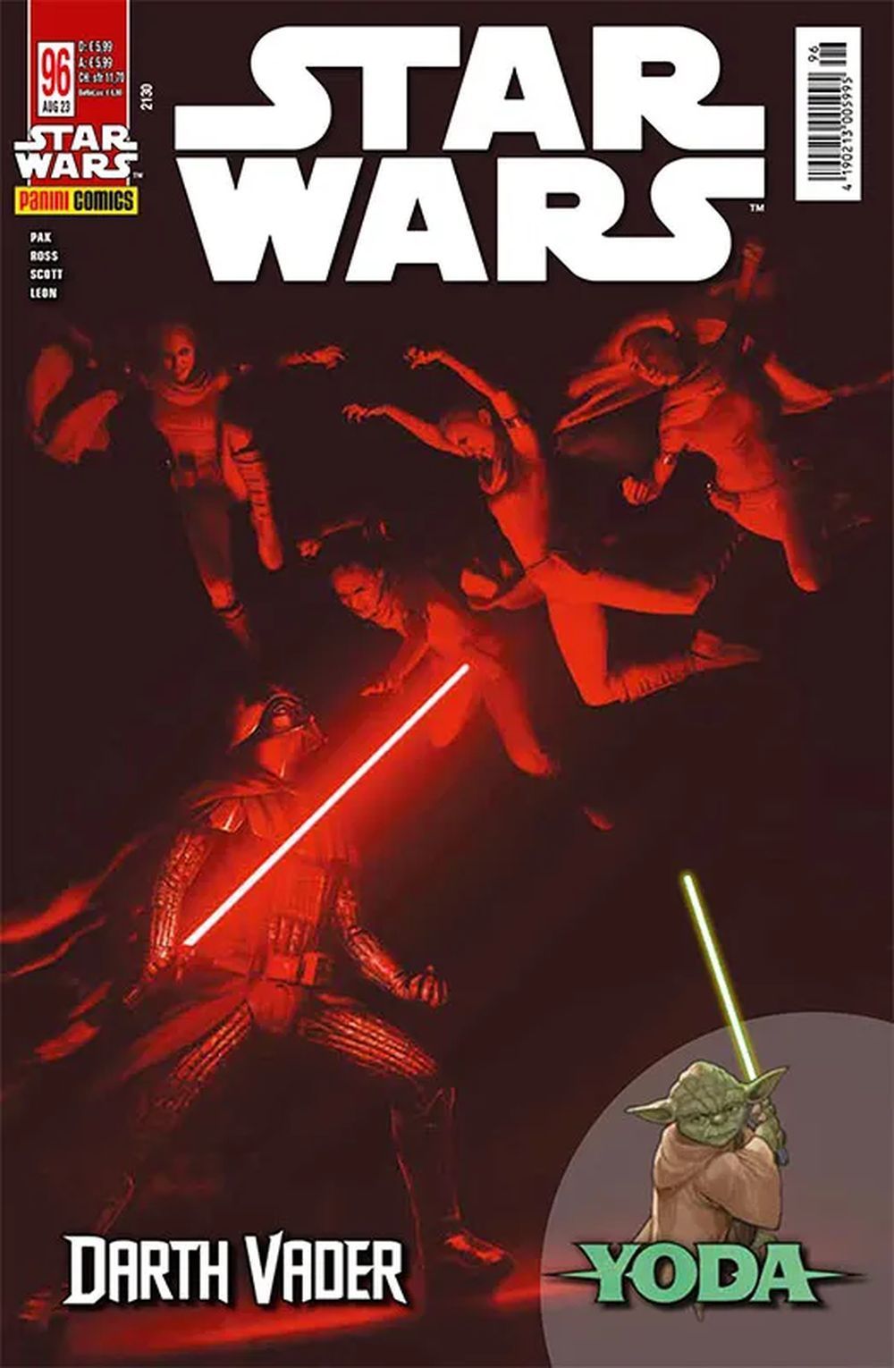 Star Wars Comic Duitsland 2023 #96 Yoda Darth Vader Kiosk Originele uitgave