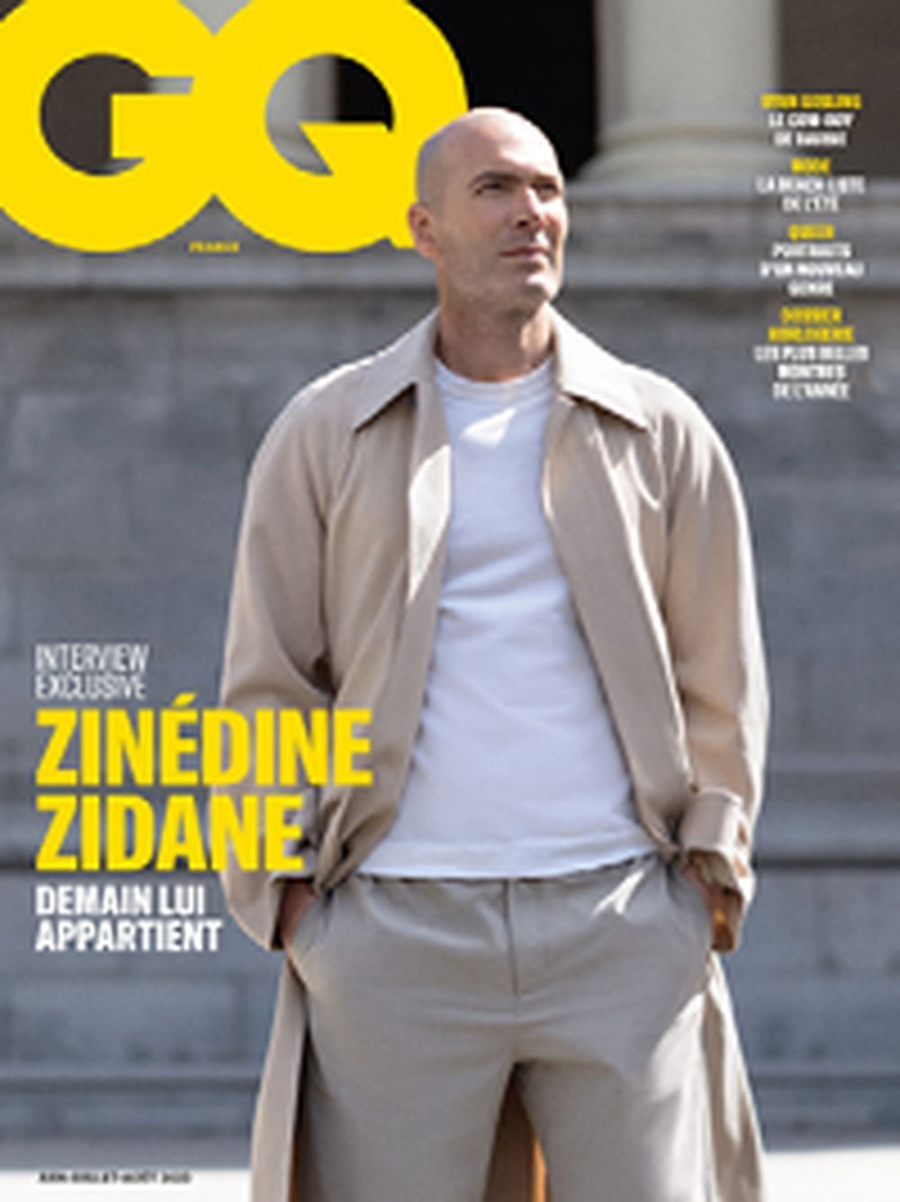 GQ Tijdschrift Frankrijk 2023 #169 Zinedine Zidane Originele uitgave