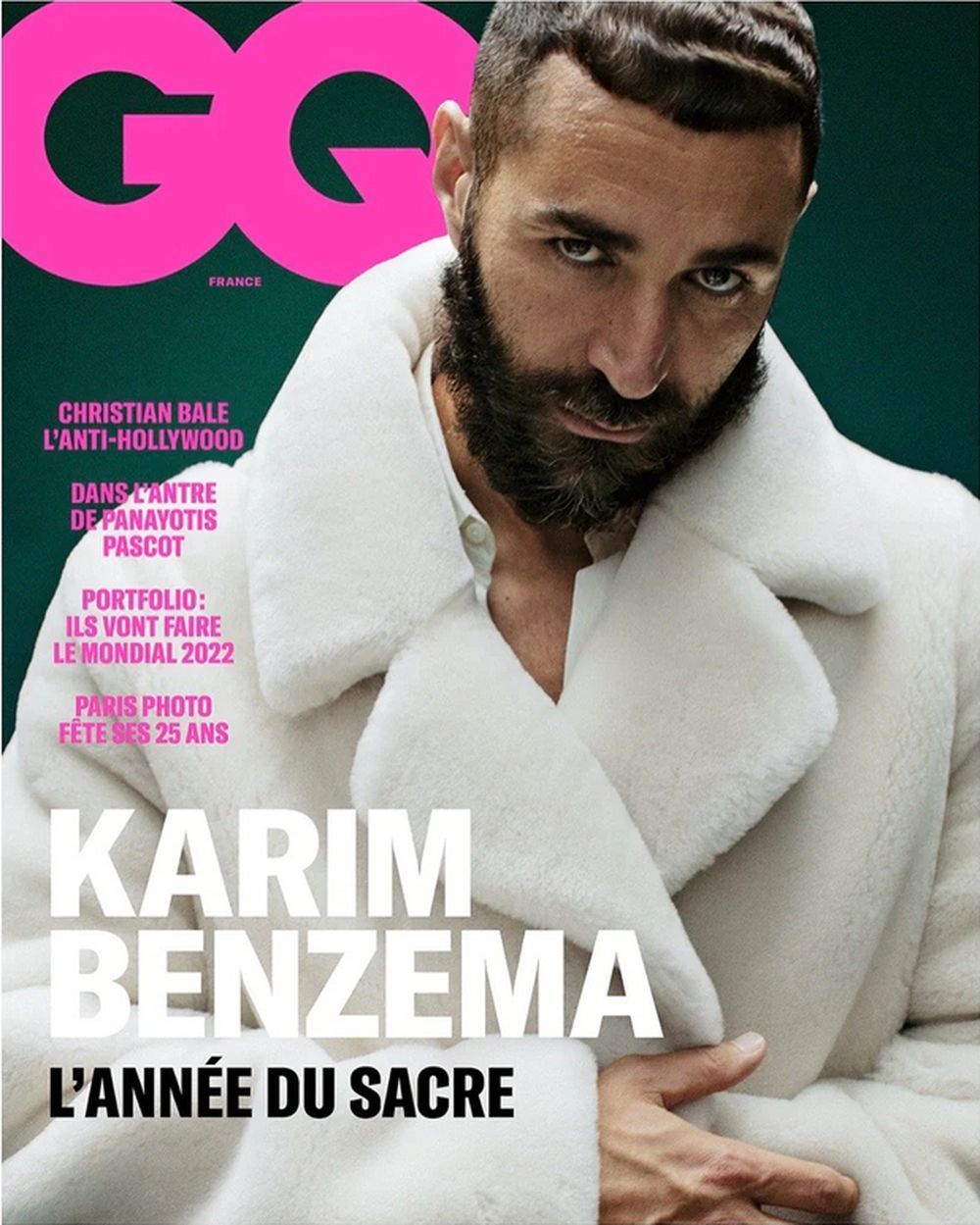 GQ Magasin Frankrig 2022 #164 Karim Benzema Originaludgave