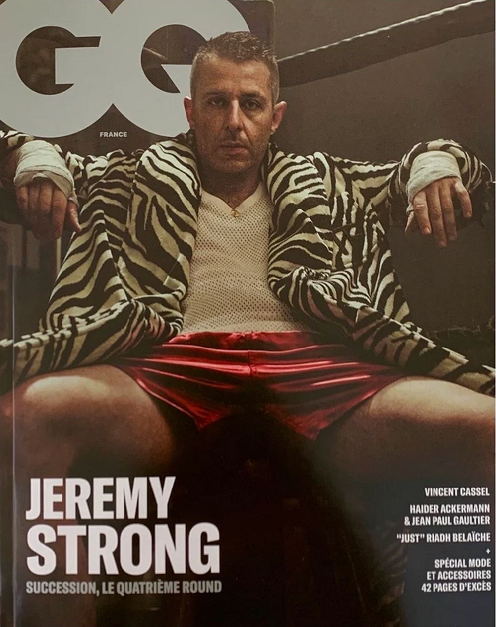 GQ Revista França 2023 #167 Jeremy Strong Edição original