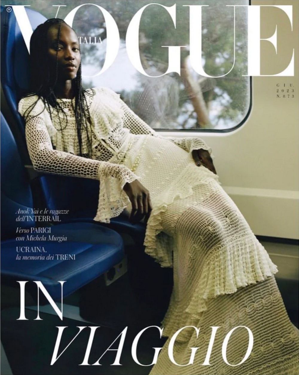 Vogue Tijdschrift Italië 2023-06 Anok Yai