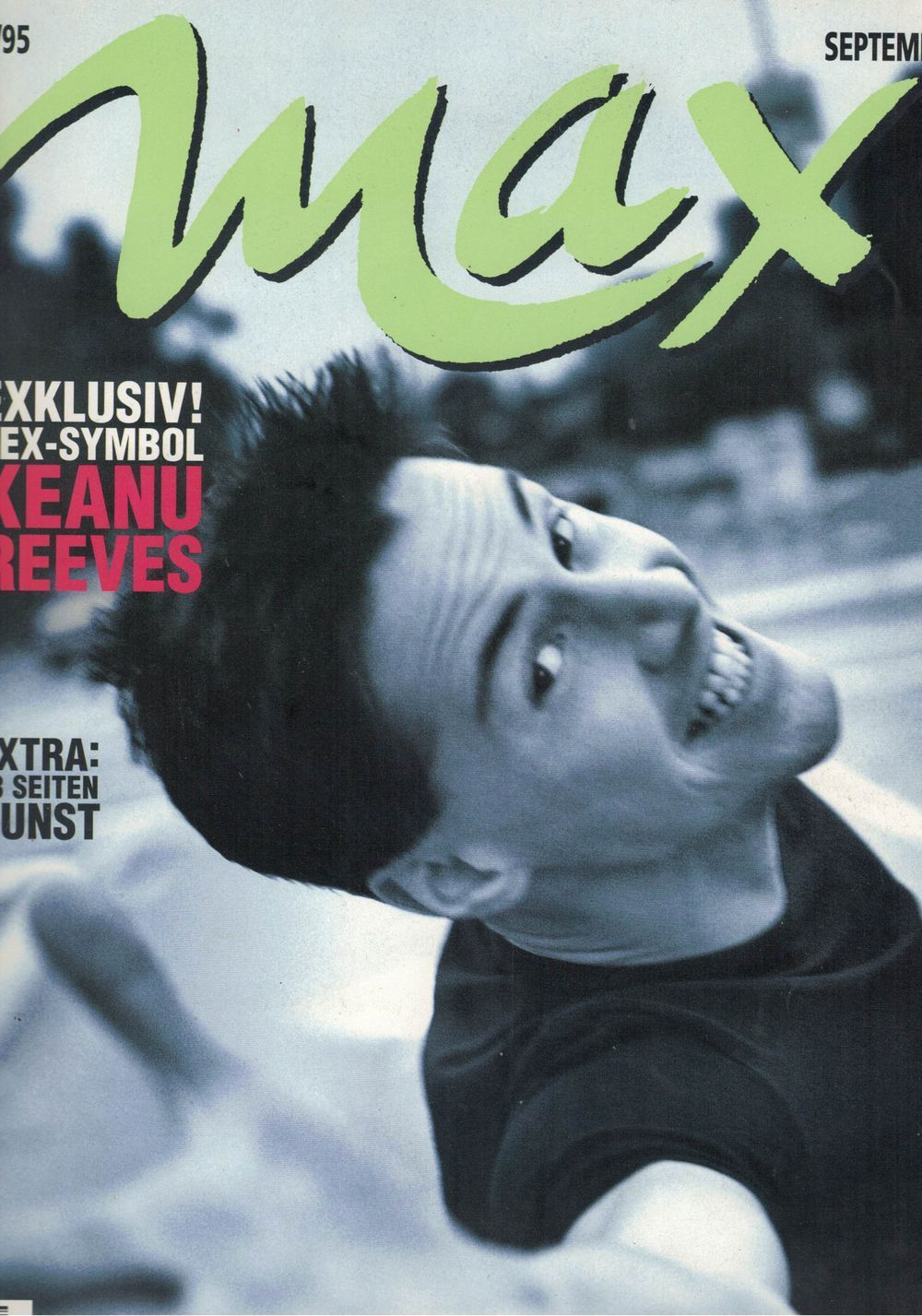 Max Magazin Deutschland 1995-09 Keanu Reeves Bobbie Brown Anton Corbijn