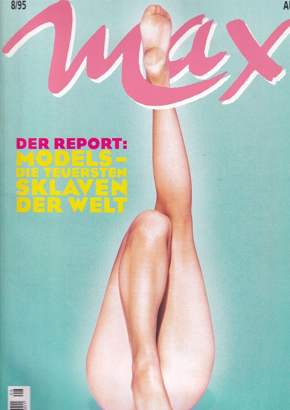 Max Magazin Deutschland 1995-08 Emmanuelle Beart Dariusz Michalczewski