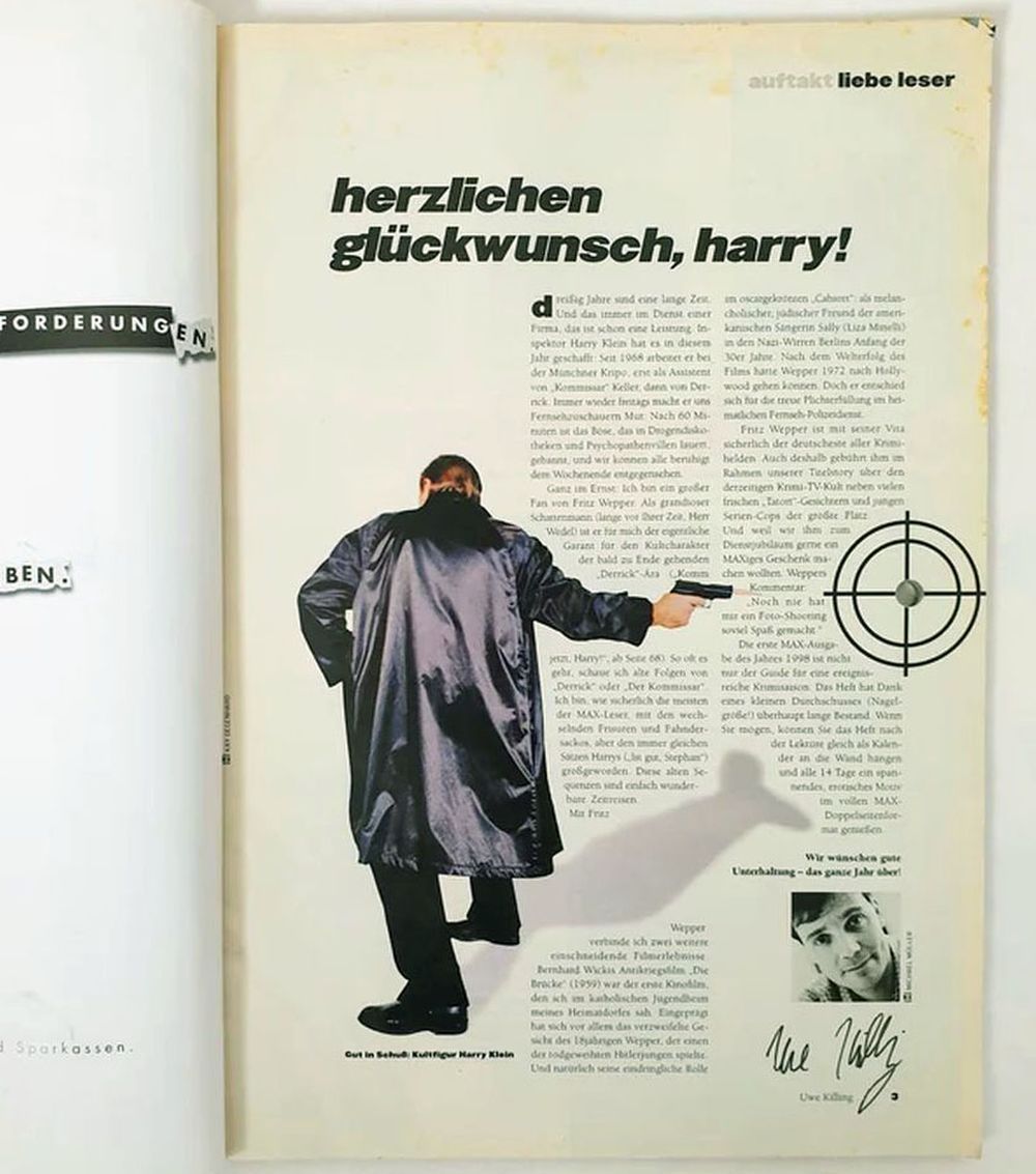 Max Magazin Deutschland 1998-01 Jodie Foster Milla Jovovich Brooke Shield Eva Habermann
