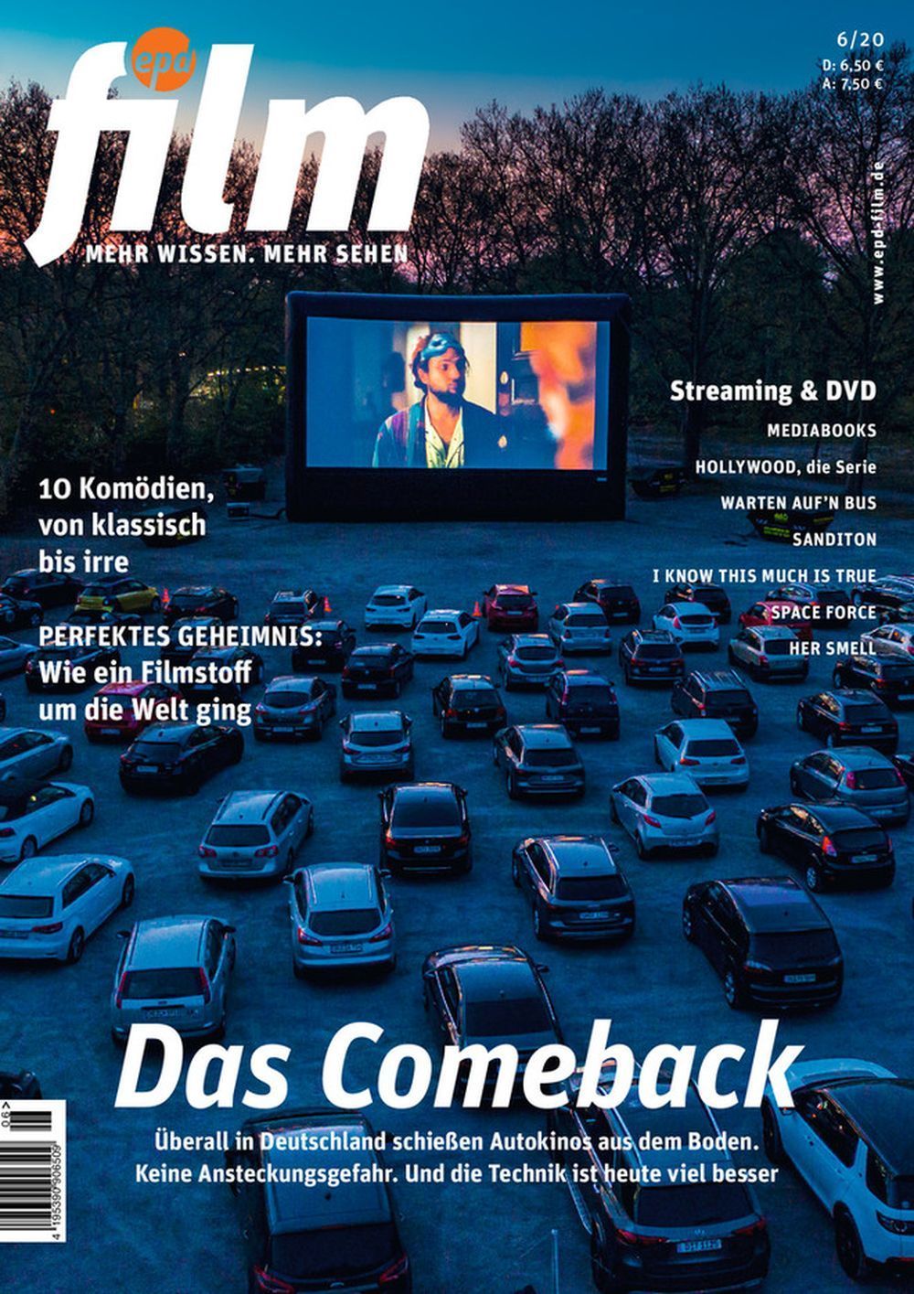 EPD Film Magazin Deutschland 2020-06 Space Force Her Smell Sanditon