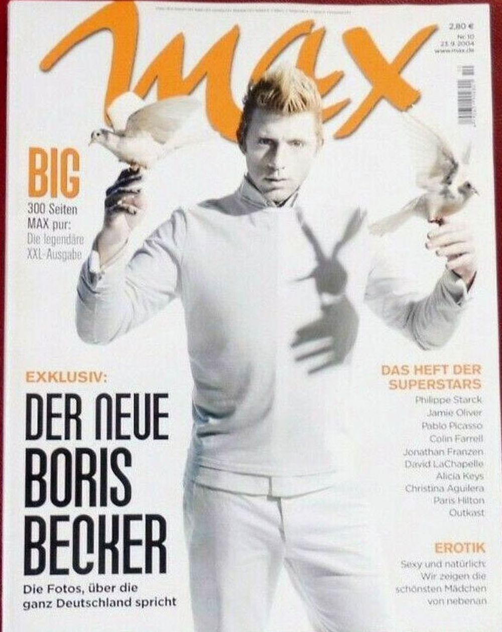Max Magazin Deutschland 2004-10 Boris Becker