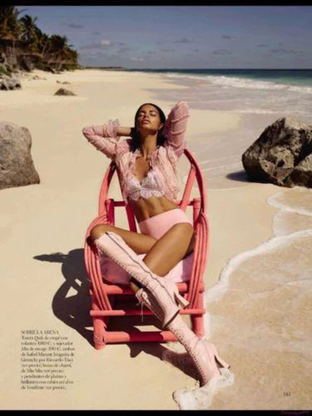 Vogue Revista España 2014 #314 Adriana Lima Suki Maryna Linchuk Edición original