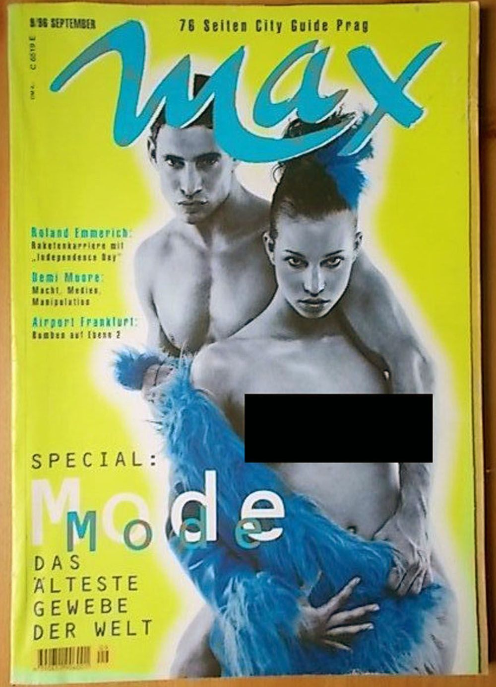 Max Magazin Deutschland 1996-09 Roland Emmerich Demi Moore