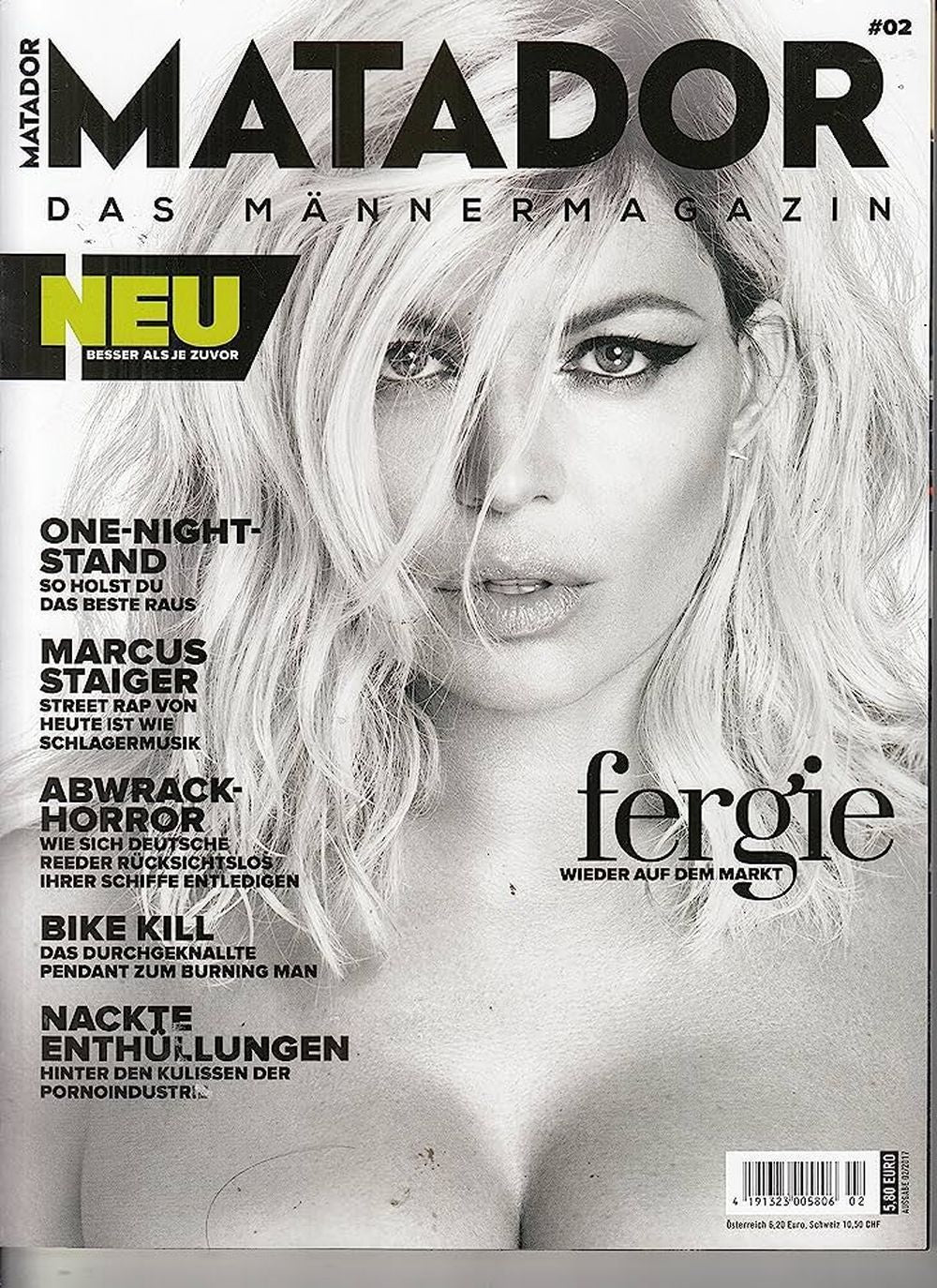 Matador Magazin Deutschland 2017-02 Fergie Duhamel