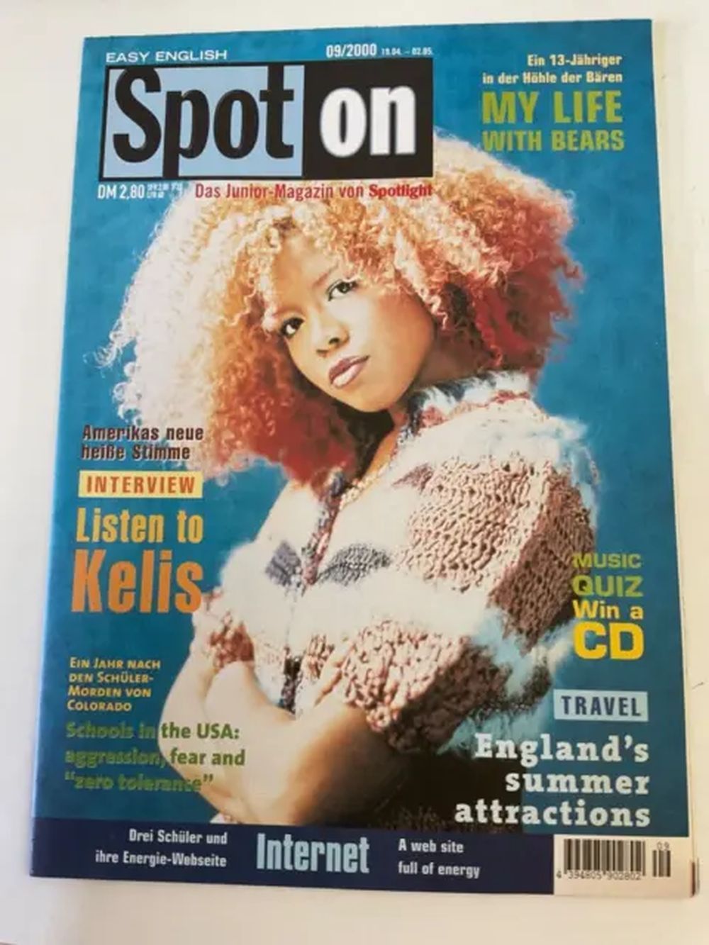 Spot On Magazin Deutschland 2000-09 Kelis