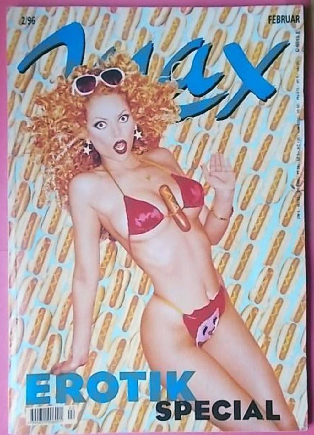Max Magazin Deutschland 1996-02 Angelina Jolie Kylie Minogue Ellen Von Unwirth Naomi Campbell