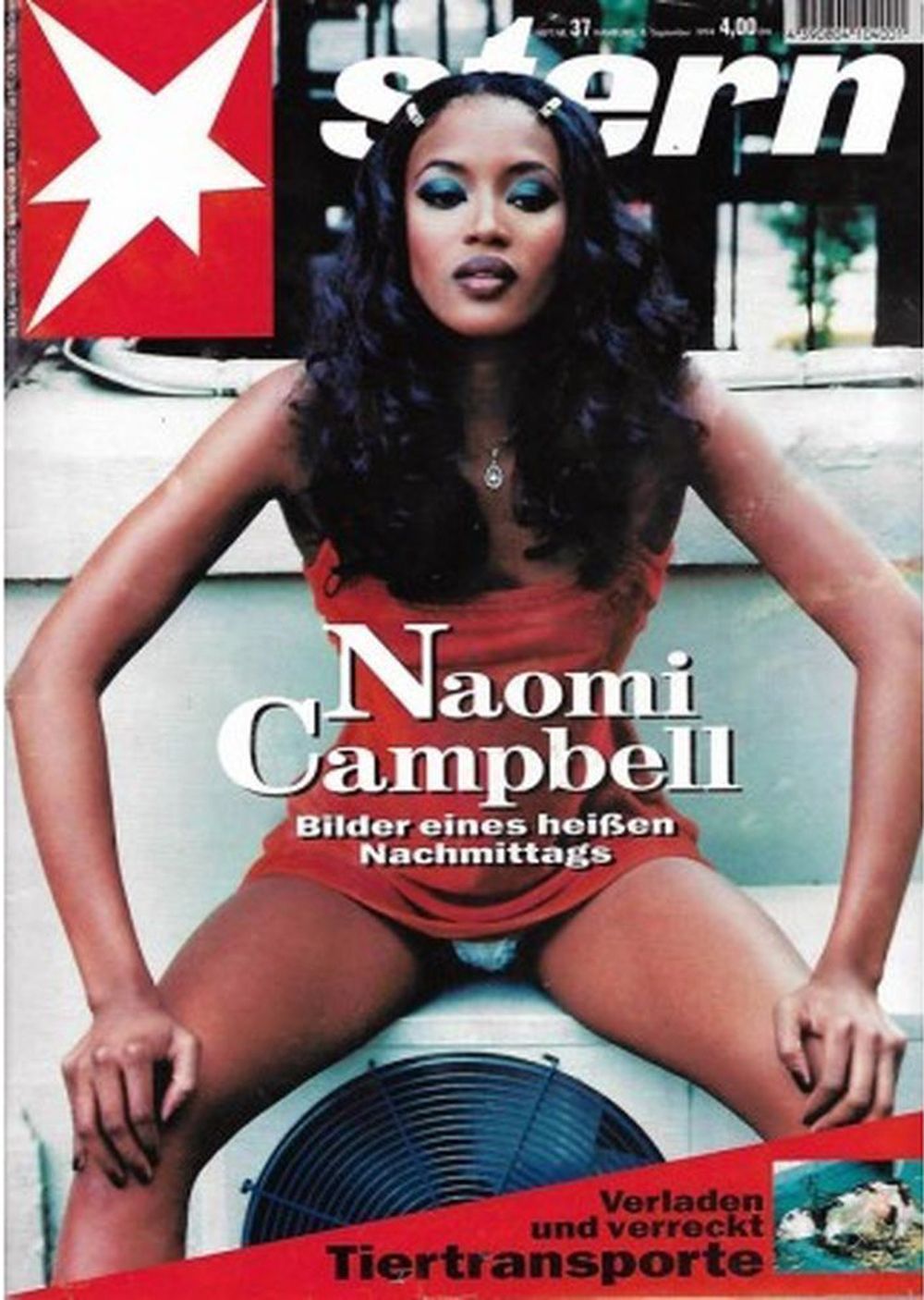 Stern Magazin Deutschland 1994-37 Naomi Campbell