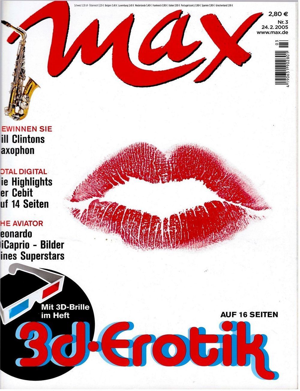Max Magazin Deutschland 2005-03 Leonardo Di Caprio