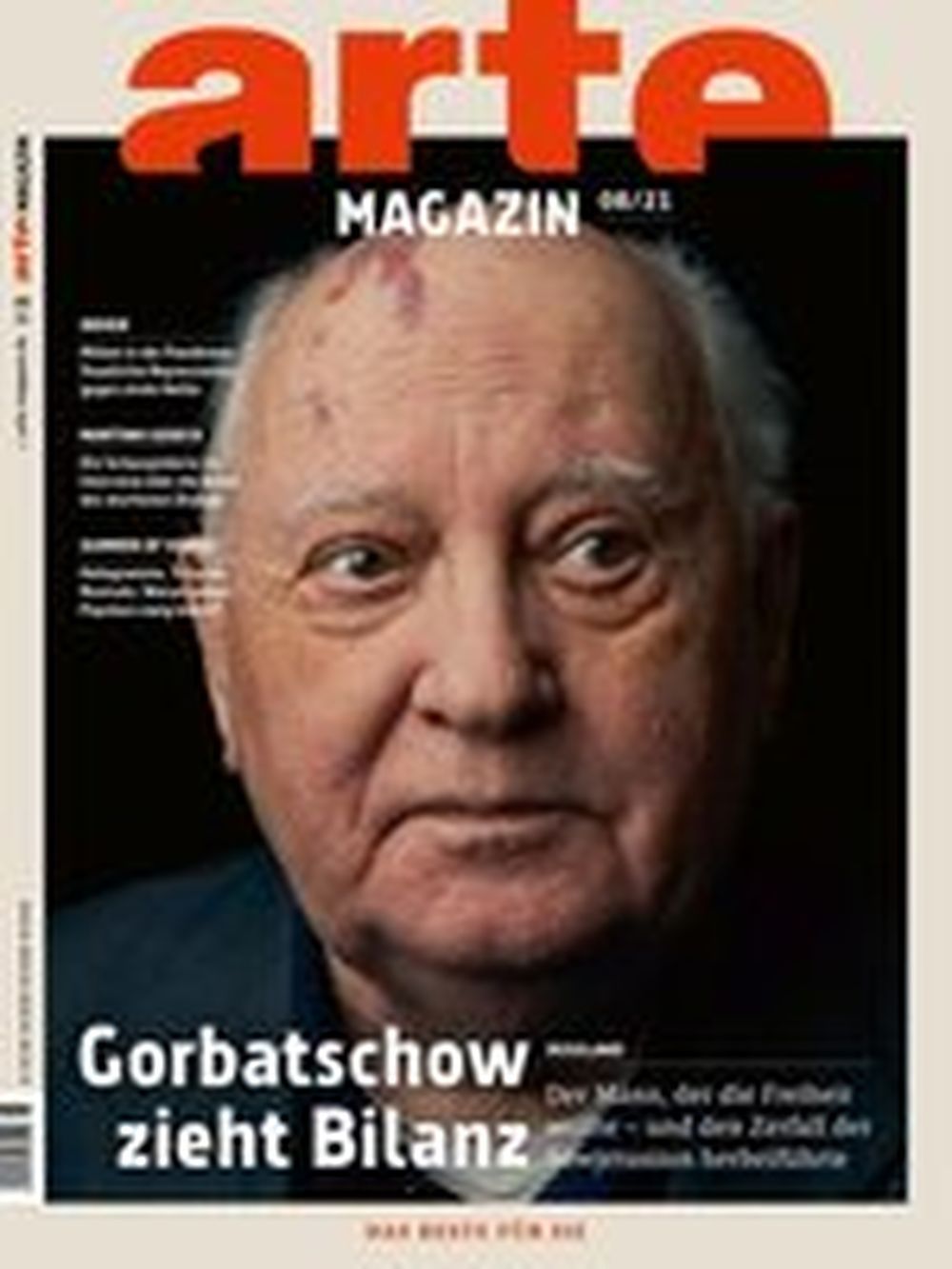 Arte Magazin Deutschland 2021-08 Michael Gorbatschow