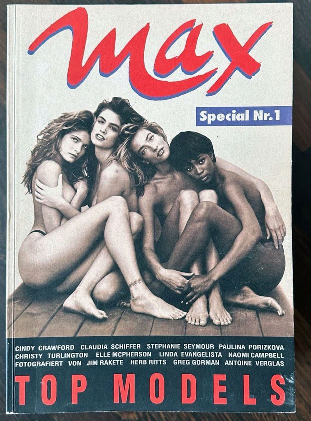 Max Magazin Spezial Deutschland 1992 #1 Campbell Evangelista Patitz Turlington Crawford