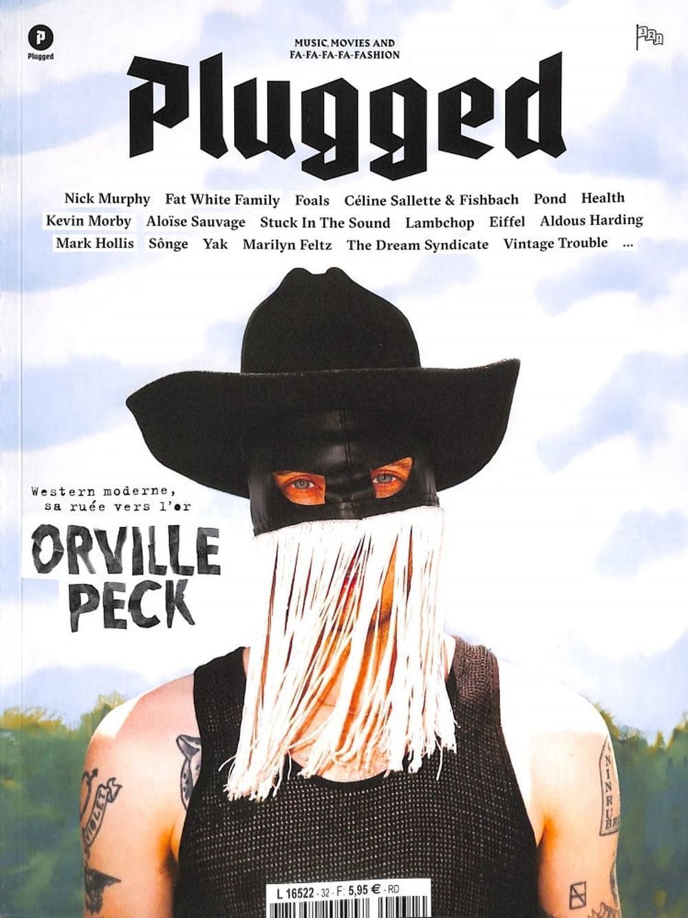 Plugged Lehti Ranska 2019 #32 Orville Peck Nick Murphy Fat White Family Alkuperäinen painos