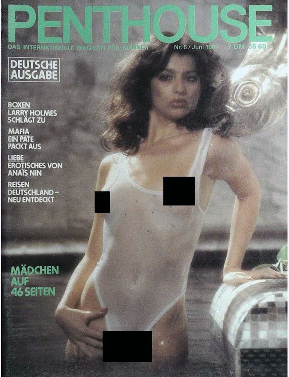 Penthouse Magazin Deutschland 1981-06 Samir Larry Holmes