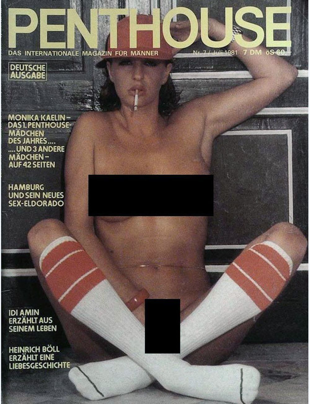 Penthouse Magazin Deutschland 1981-07 Heidi Gertsch Monika Kaelin Idi Amin Heinrich Böll