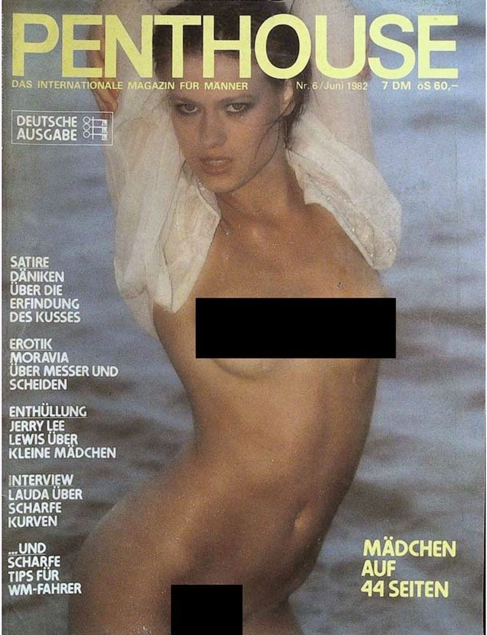 Penthouse Magazin Deutschland 1982-06 Tara Däniken Moravia Jerry Lee Lewis Lauda