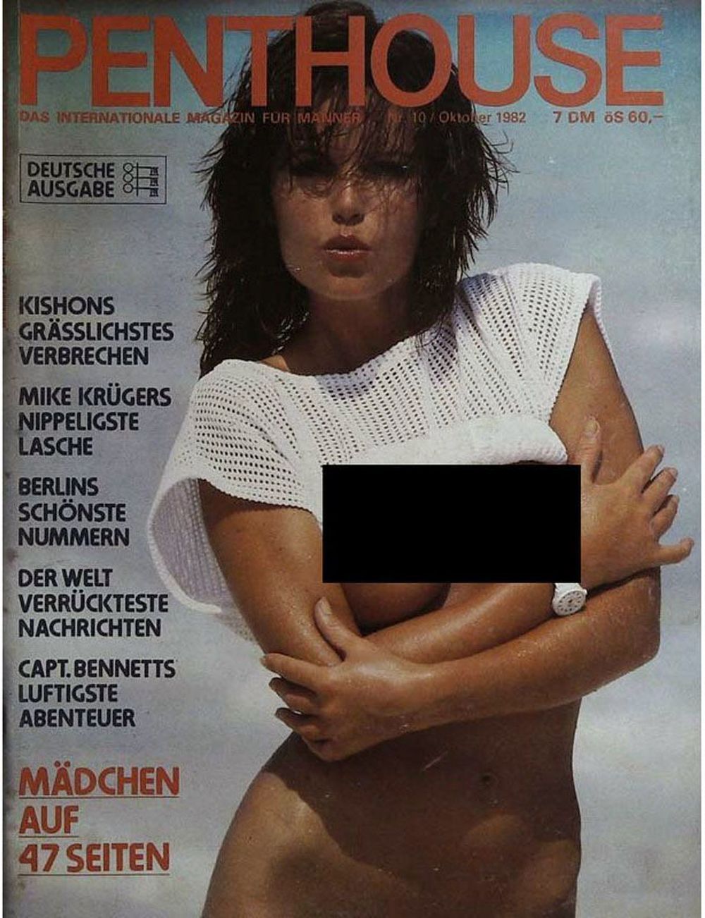 Penthouse Magazin Deutschland 1982-10 Carol Koshon Mike Krüger Capt. Bennett