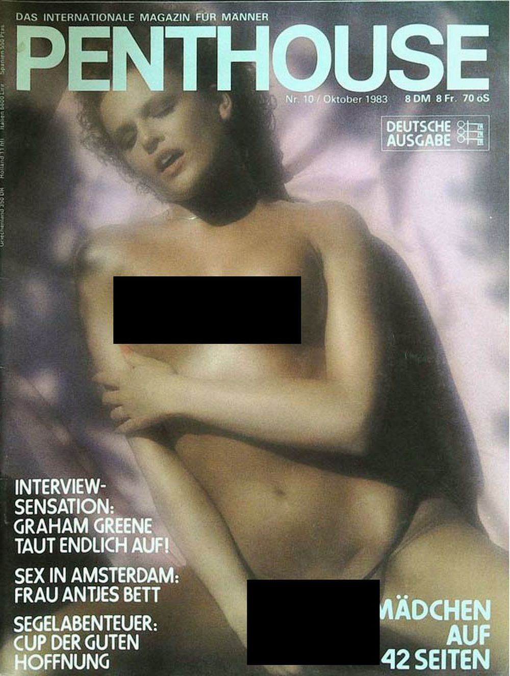Penthouse Magazin Deutschland 1983-10 Audrey Graham Greene