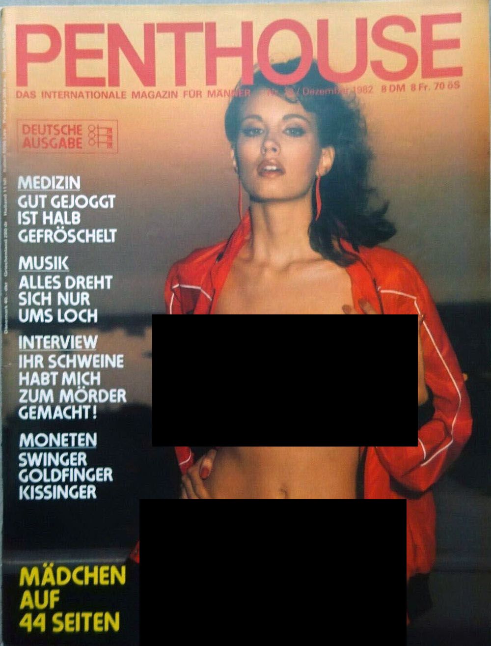 Penthouse Magazin Deutschland 1982-12 Monique Gabrielle