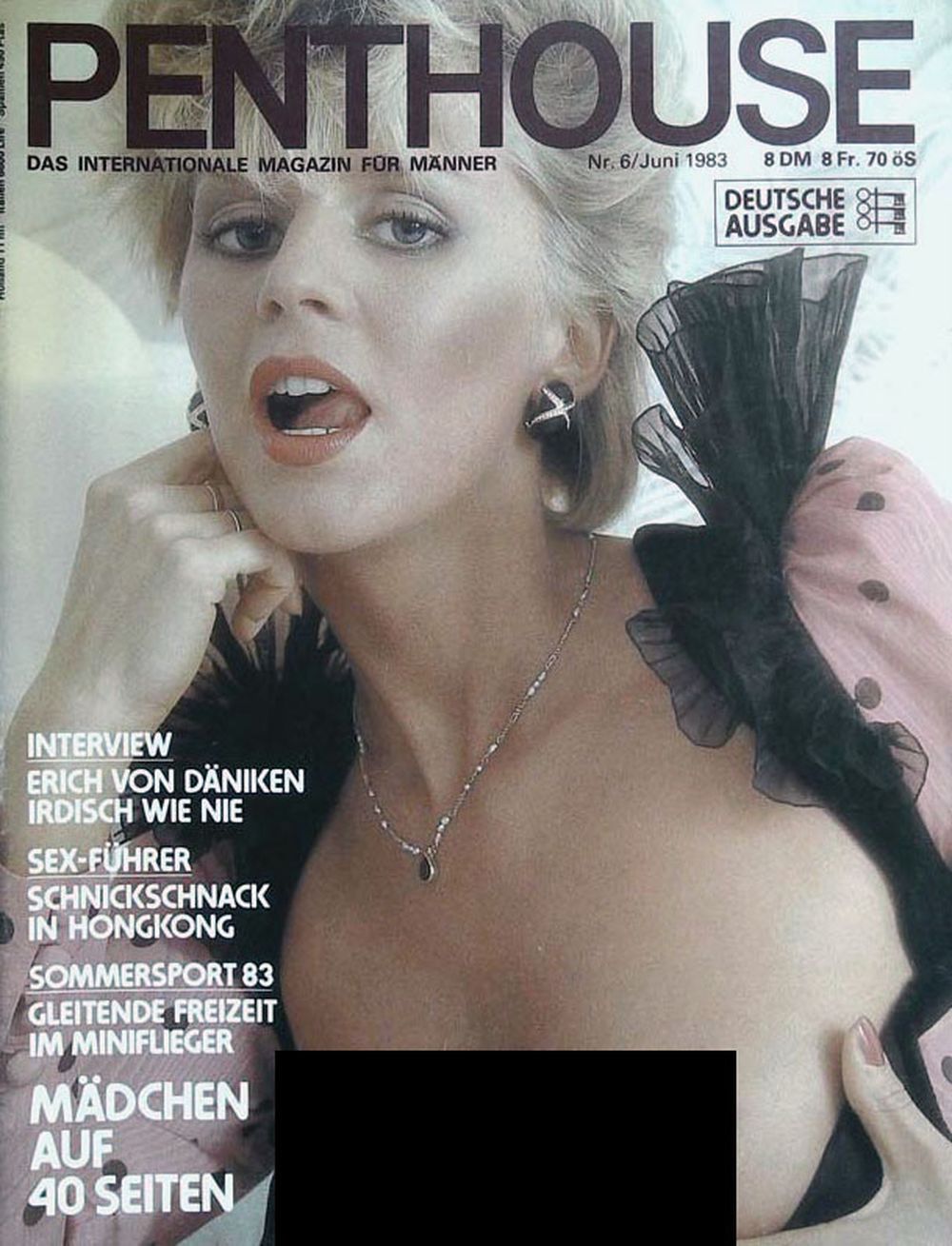 Penthouse Magazin Deutschland 1983-06 Bettina Erich Von Däniken