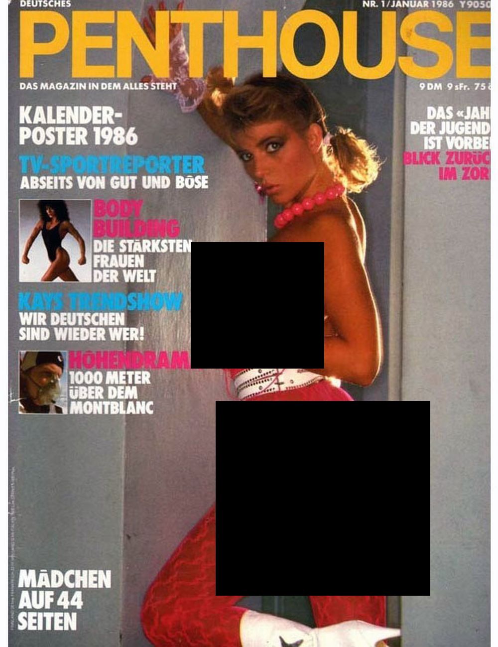 Penthouse Magazin Deutschland 1986-01 Petra Neuman