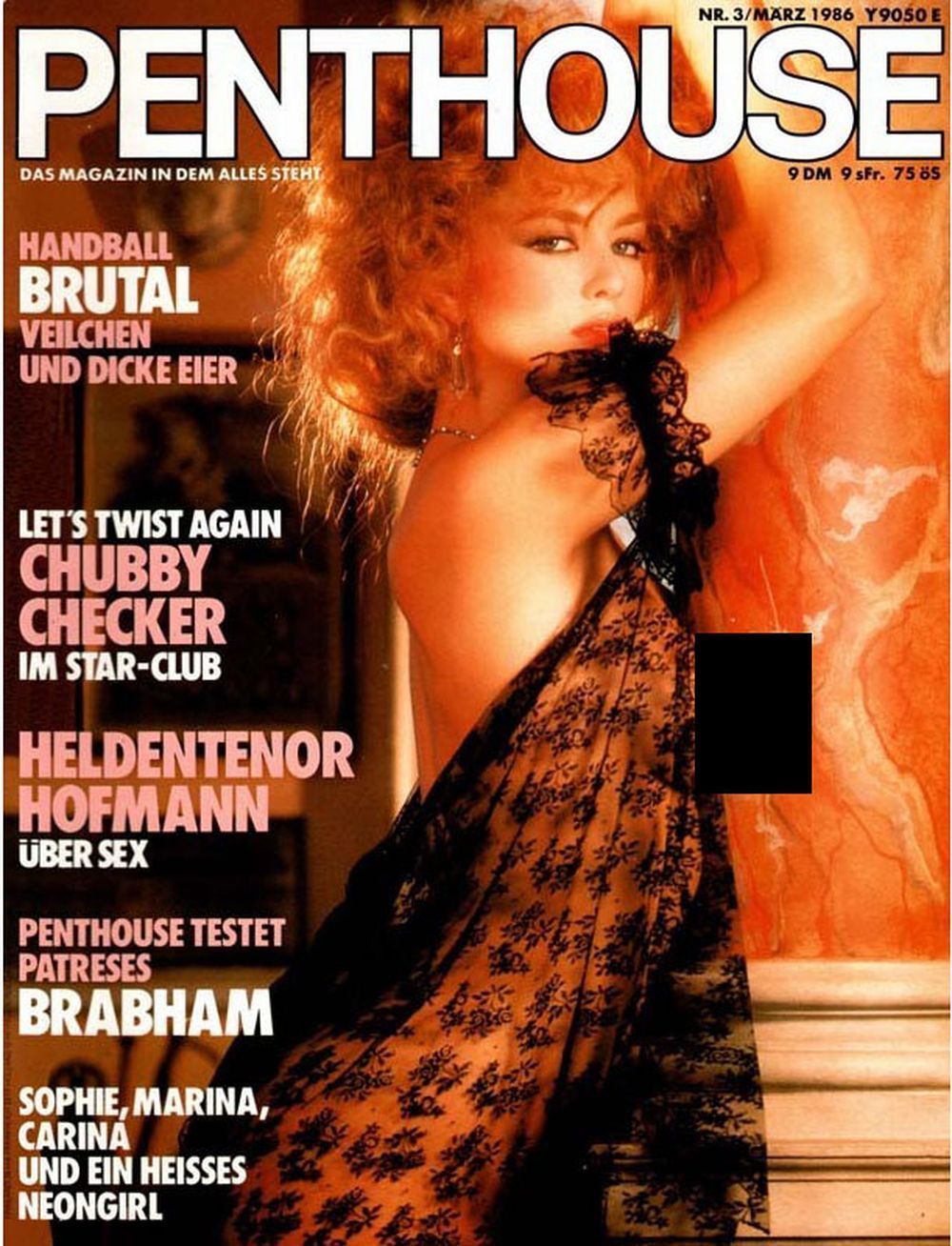 Penthouse Magazin Deutschland 1986-03 Carina Chubby Checker Star Club Sophie Marina