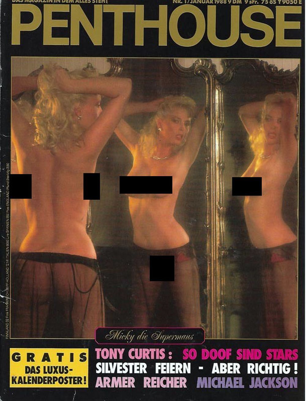 Penthouse Magazin Deutschland 1988-01 Michaela Micky Tony Curtis Michael Jackson
