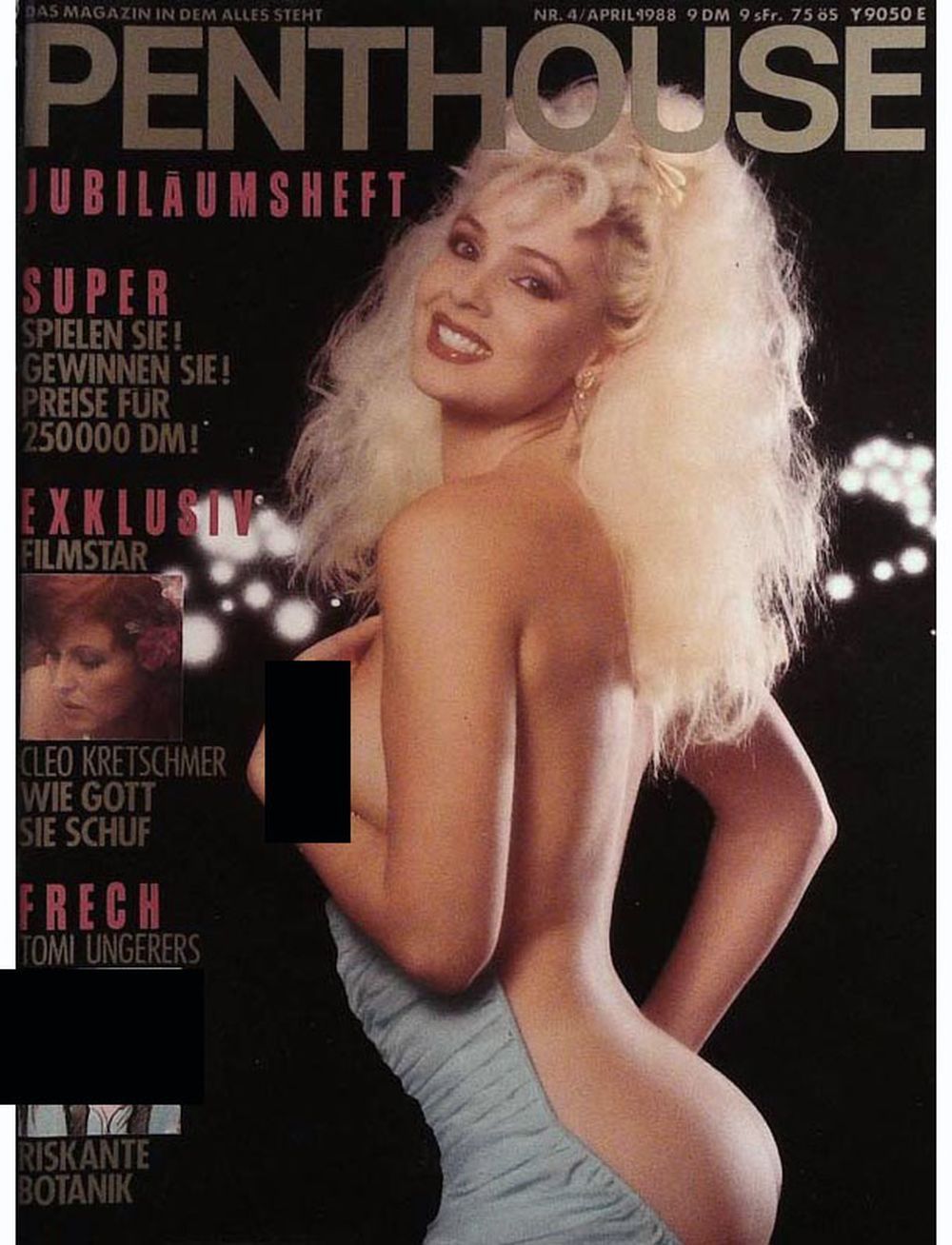 Penthouse Magazin Deutschland 1988-04 Brenda Steunbeer Cleo Kretschmer Tomi Ungerer