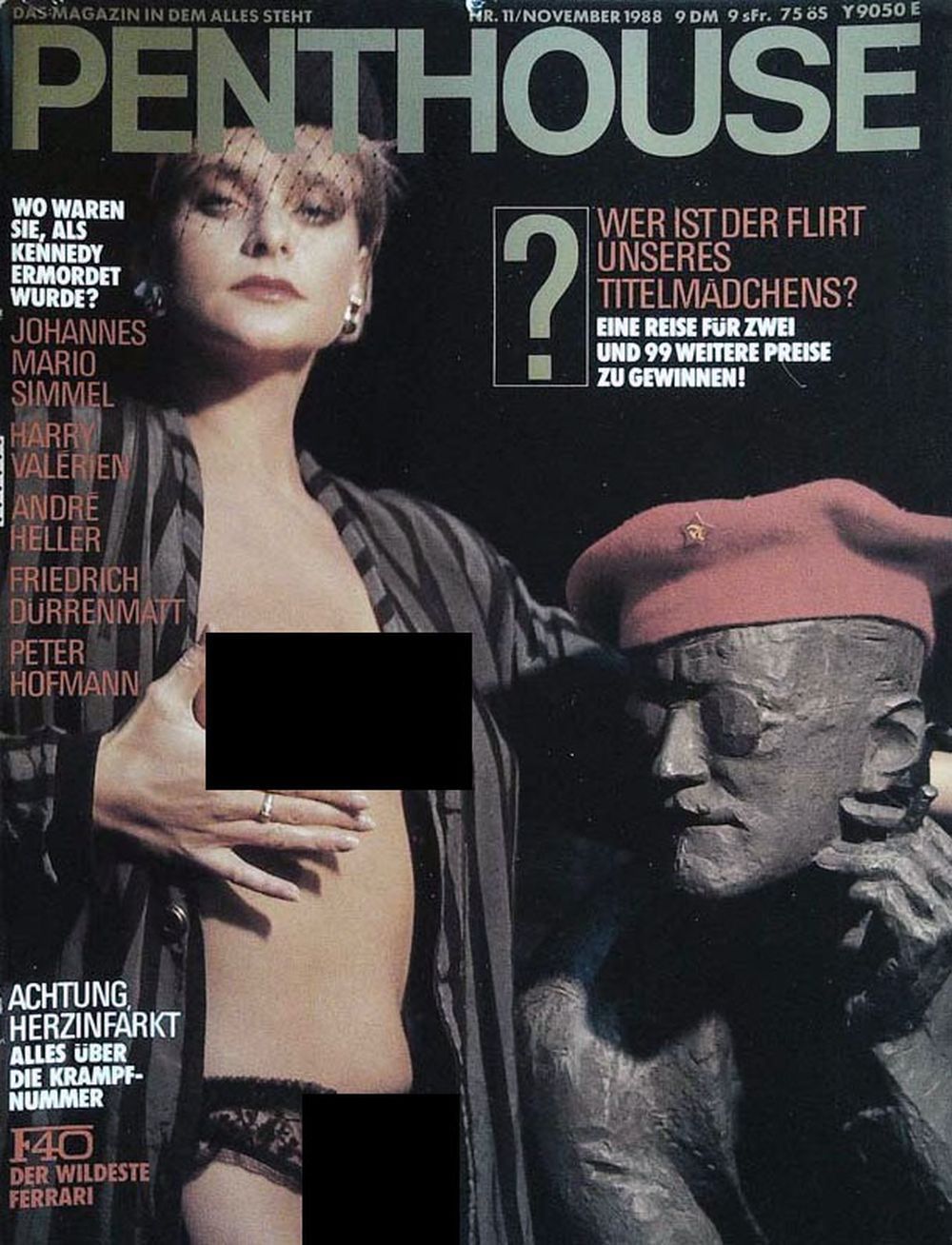 Penthouse Magazin Deutschland 1988-11 Ivonne Kennedy Johannes Mario Simmel