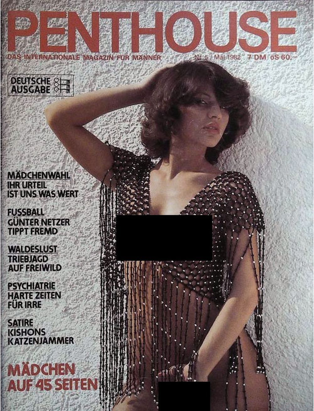 Penthouse Magazin Deutschland 1982-05 Lijliana Günter Netzer