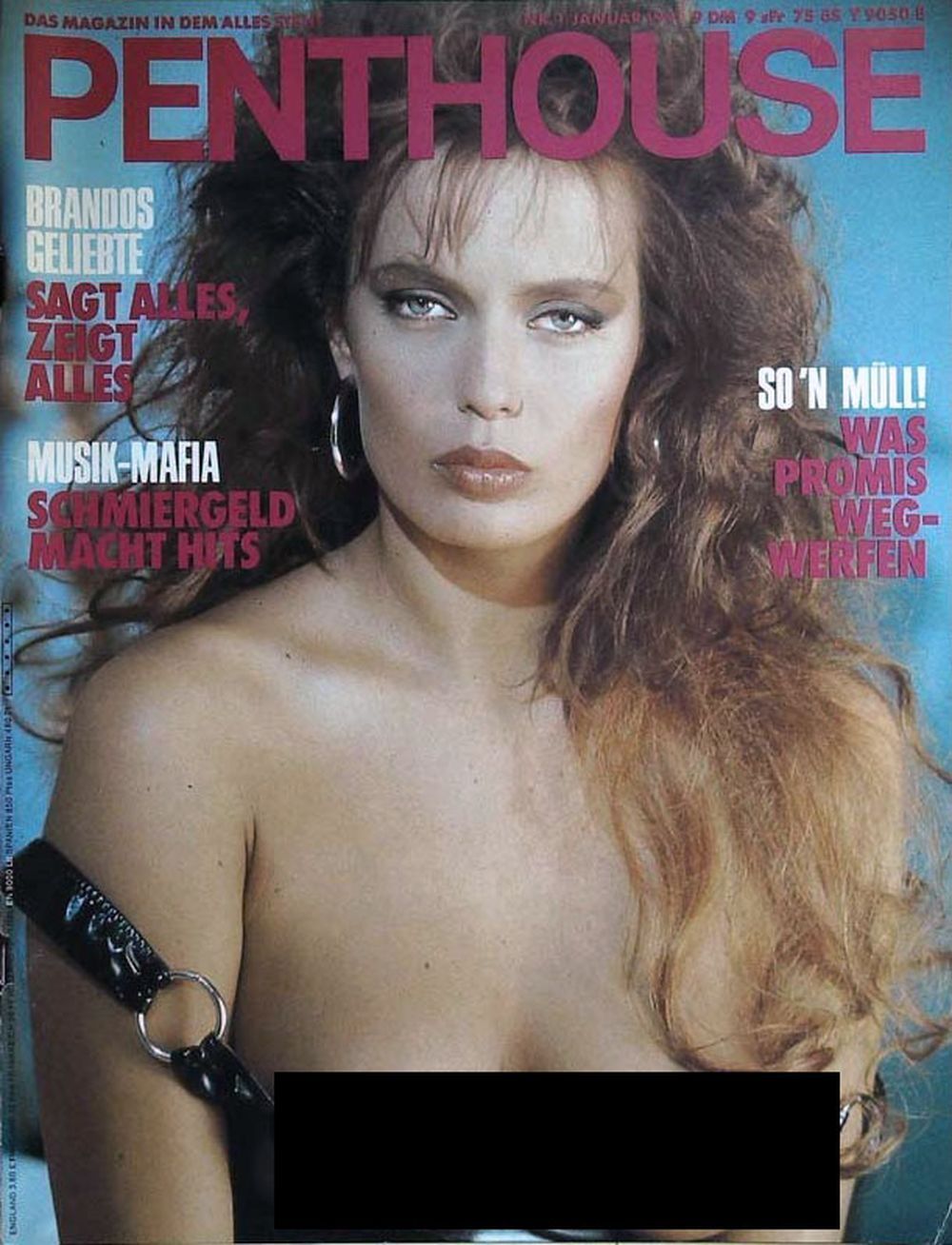 Penthouse Magazin Deutschland 1991-01 Jessica Roger Rabbit Marlon Brando