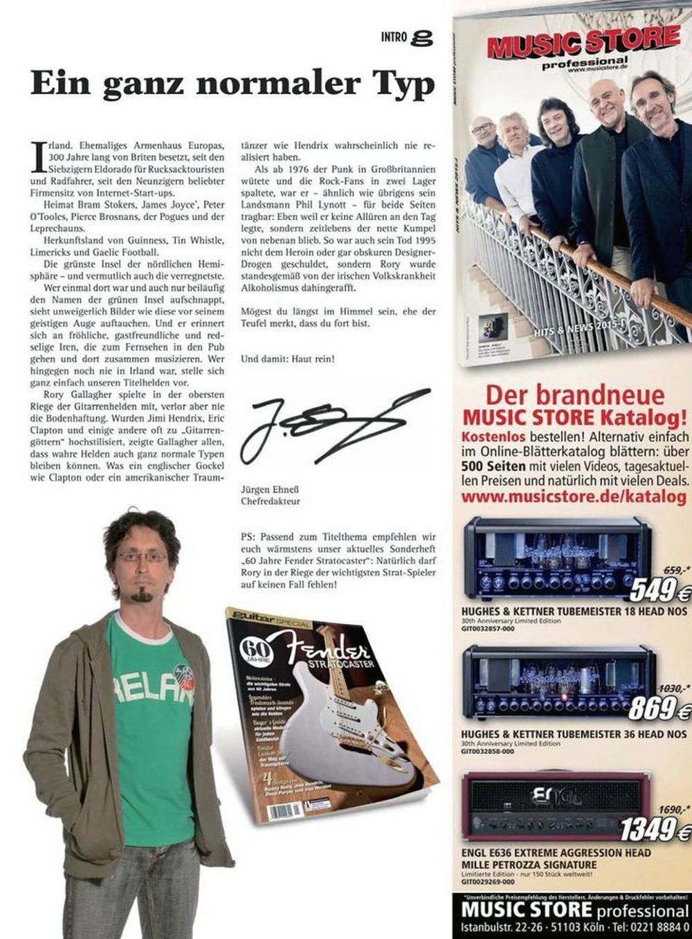 Guitar Magazin Deutschland 2014-11 Rory Gallagher Richie Kotzen Wrecking Crew