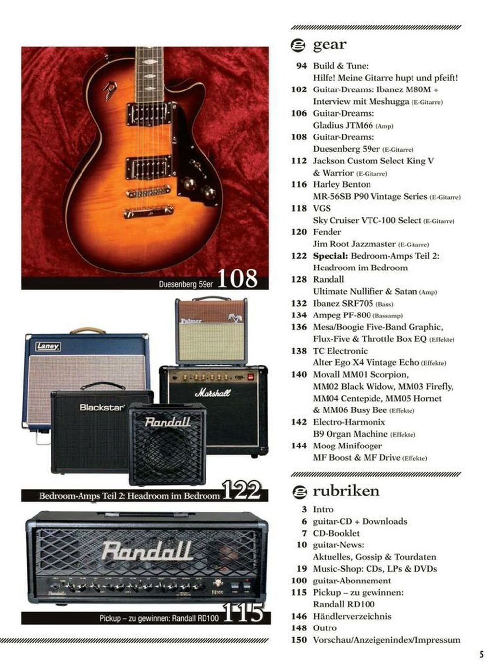 Guitar Magazin Deutschland 2014-11 Rory Gallagher Richie Kotzen Wrecking Crew