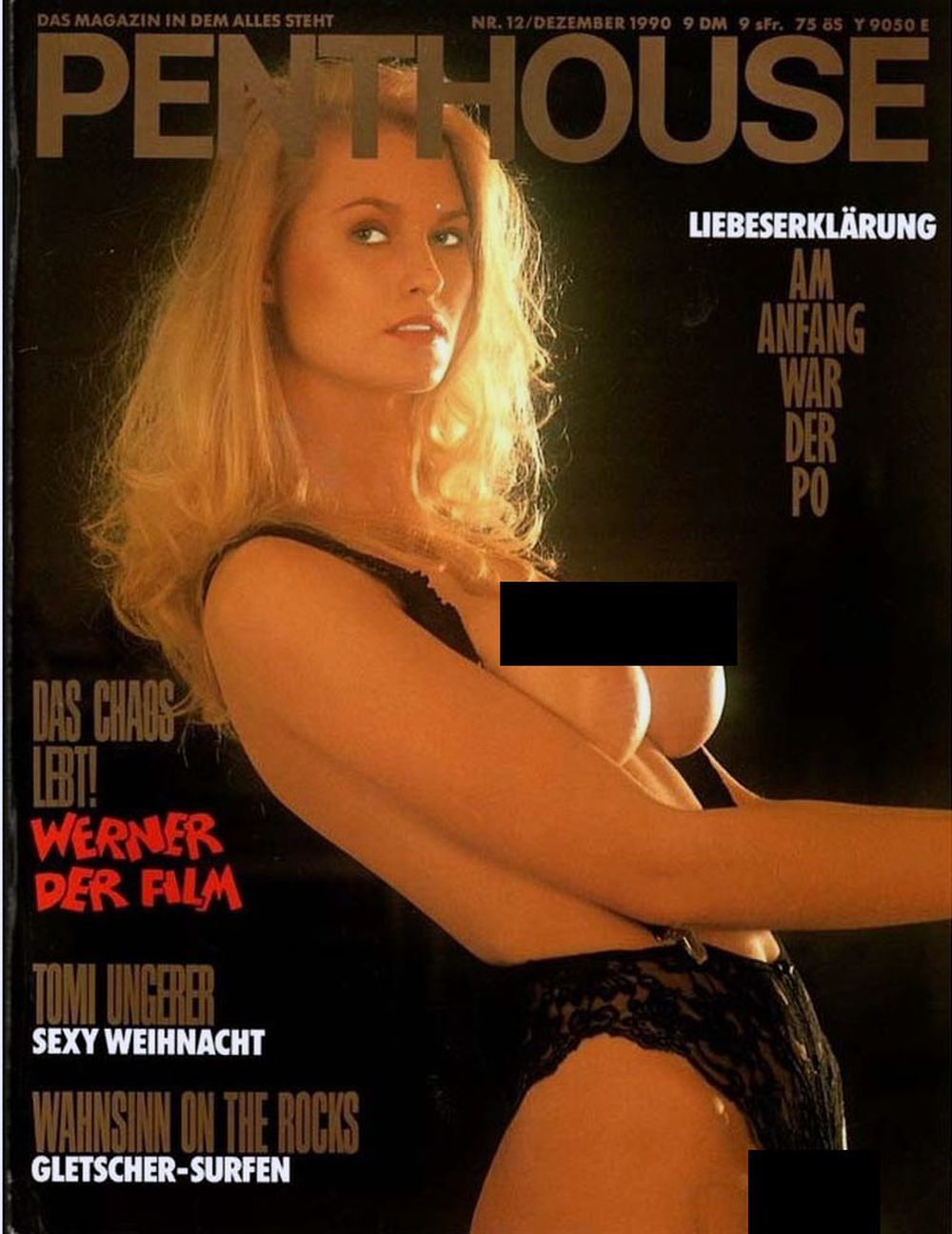 Penthouse Magazin Deutschland 1990-12 Ellen Werner Tomi Ungerer