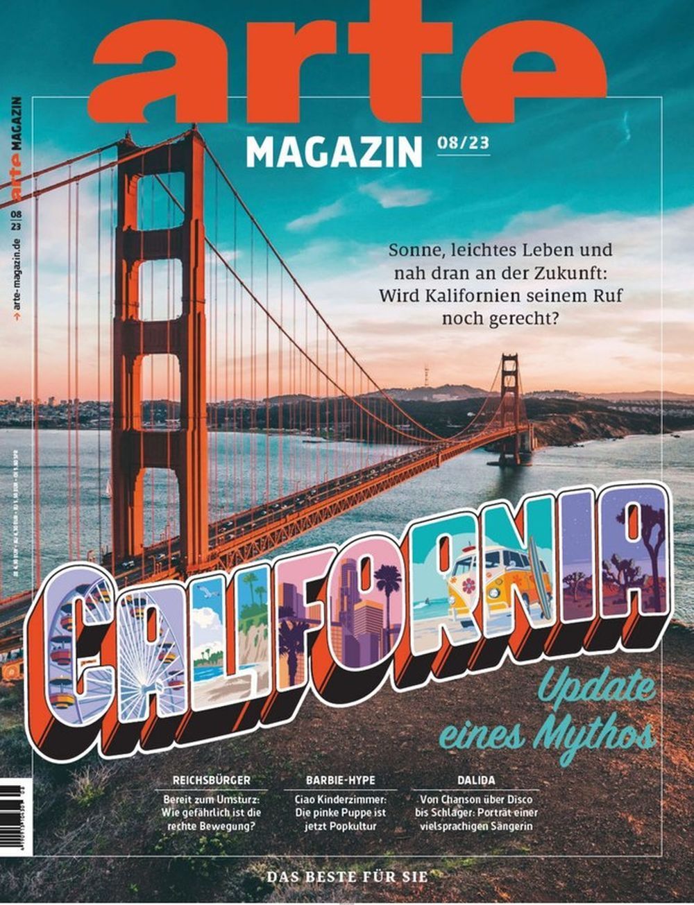 Arte Magazine Germany 2023-08 California Dream